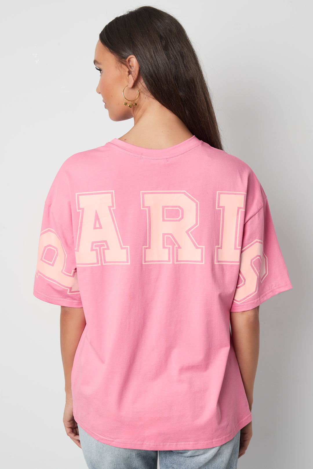 Cotton Maglietta Donna Casual Letters