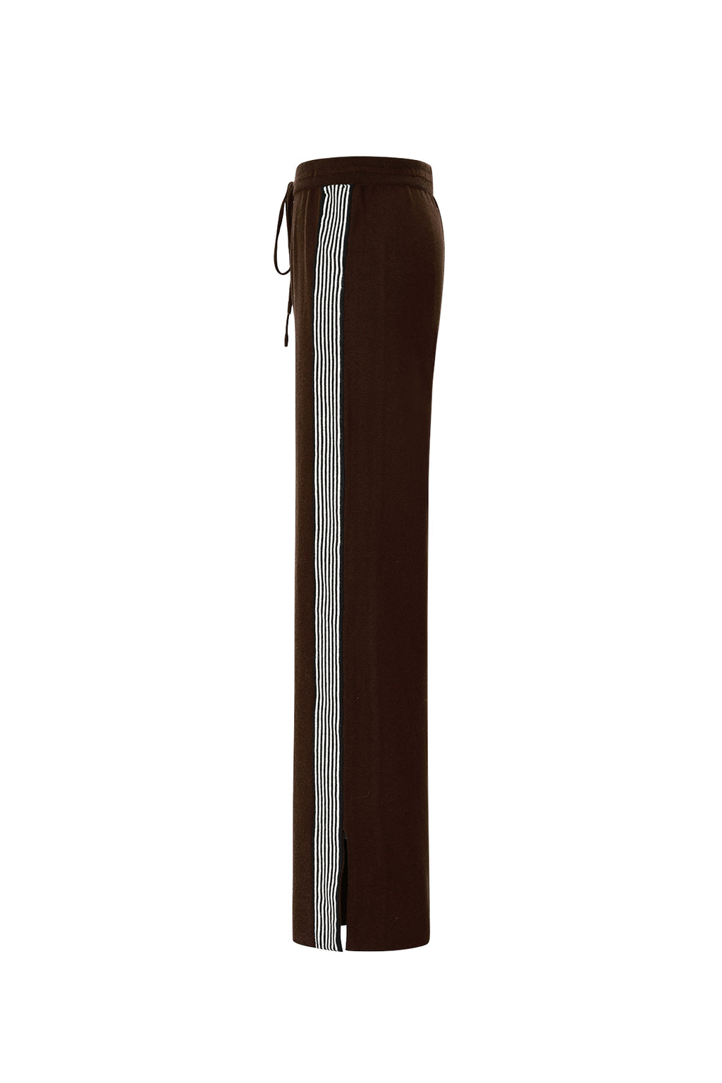 pantaloni in maglia a righe