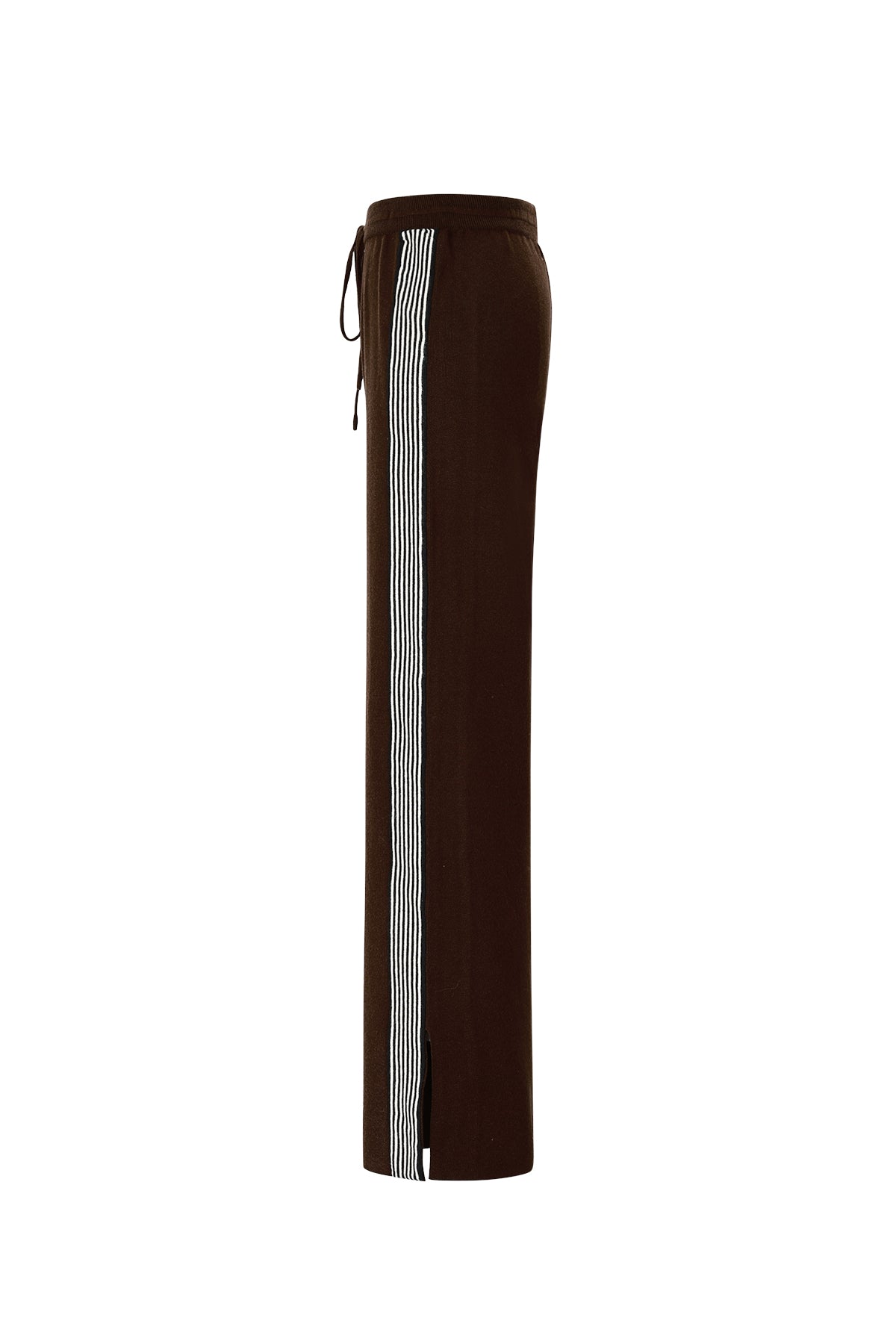 pantaloni in maglia a righe