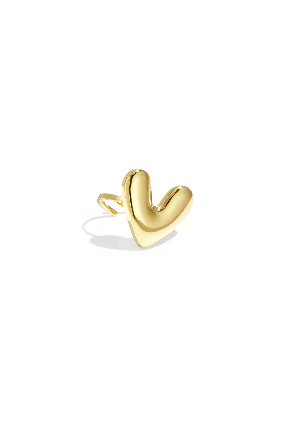 Anello con cuore funky