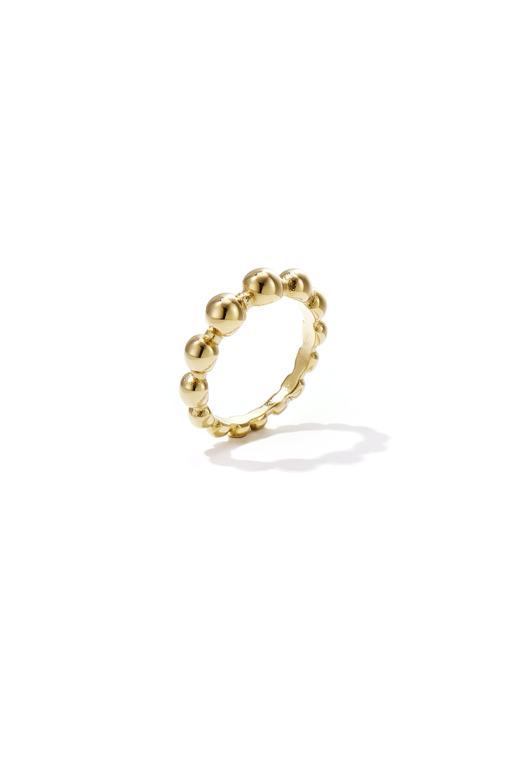 Anello importante con perline