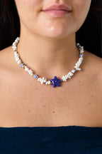 Collane con perline di pietra, stelle marine, serie romantica per vacanze/spiaggia, gioielli da donna