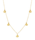 Collana lunga di conchiglia