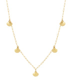 Collana lunga di conchiglia