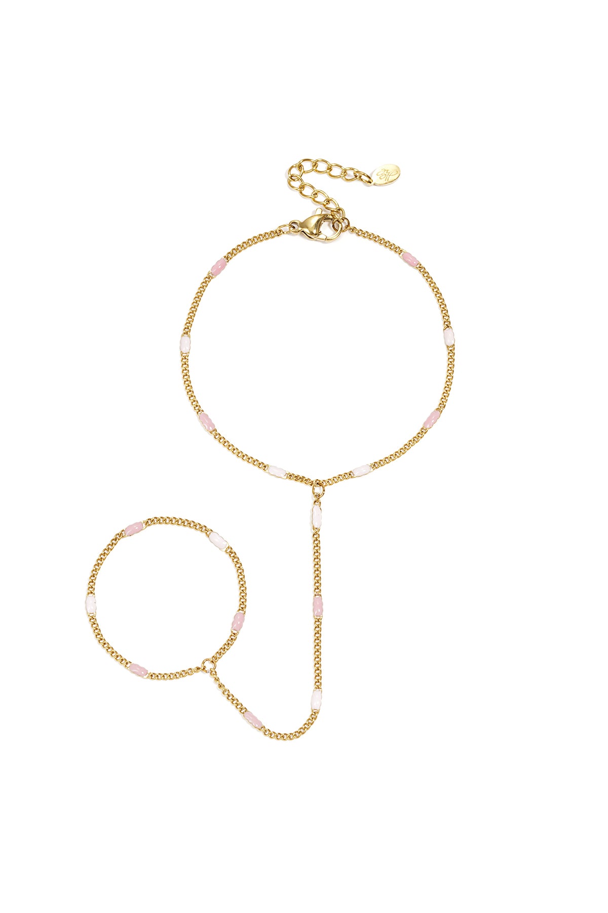 Collana con motivo a righe