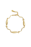 Bracciali a catena in acciaio inossidabile con motivo pesci, serie Simple Daily Simple, gioielli da donna