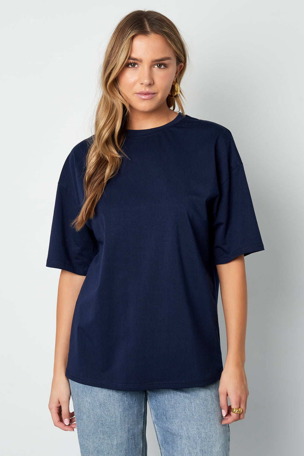 Cotton Maglietta Donna Casual Letters