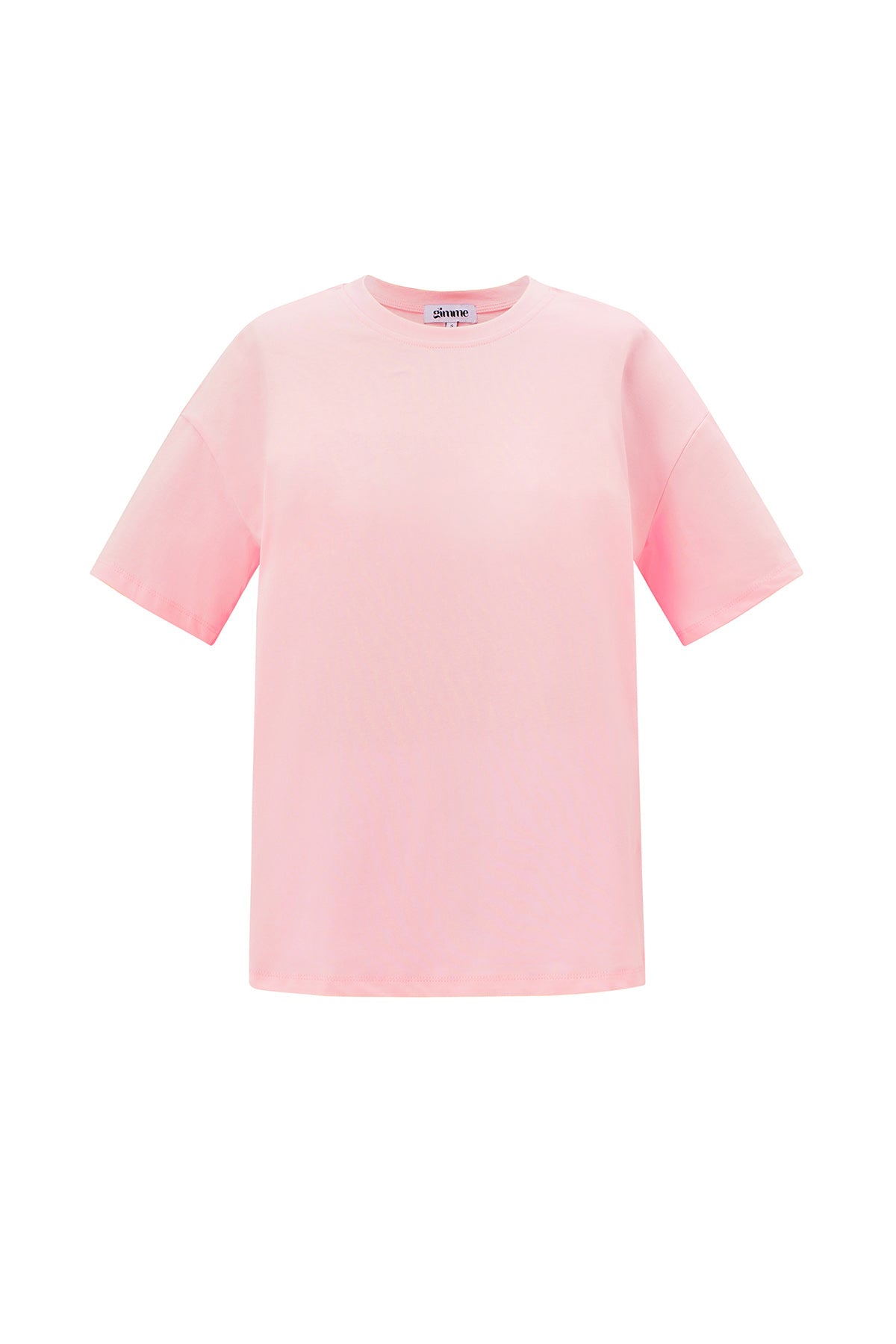 Cotone Maglia T-shirt Donna Casual Colore Puro