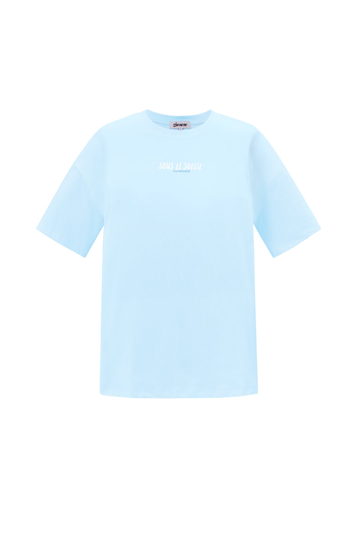 Cotone Maglia T-shirt Donna Casual Lettere