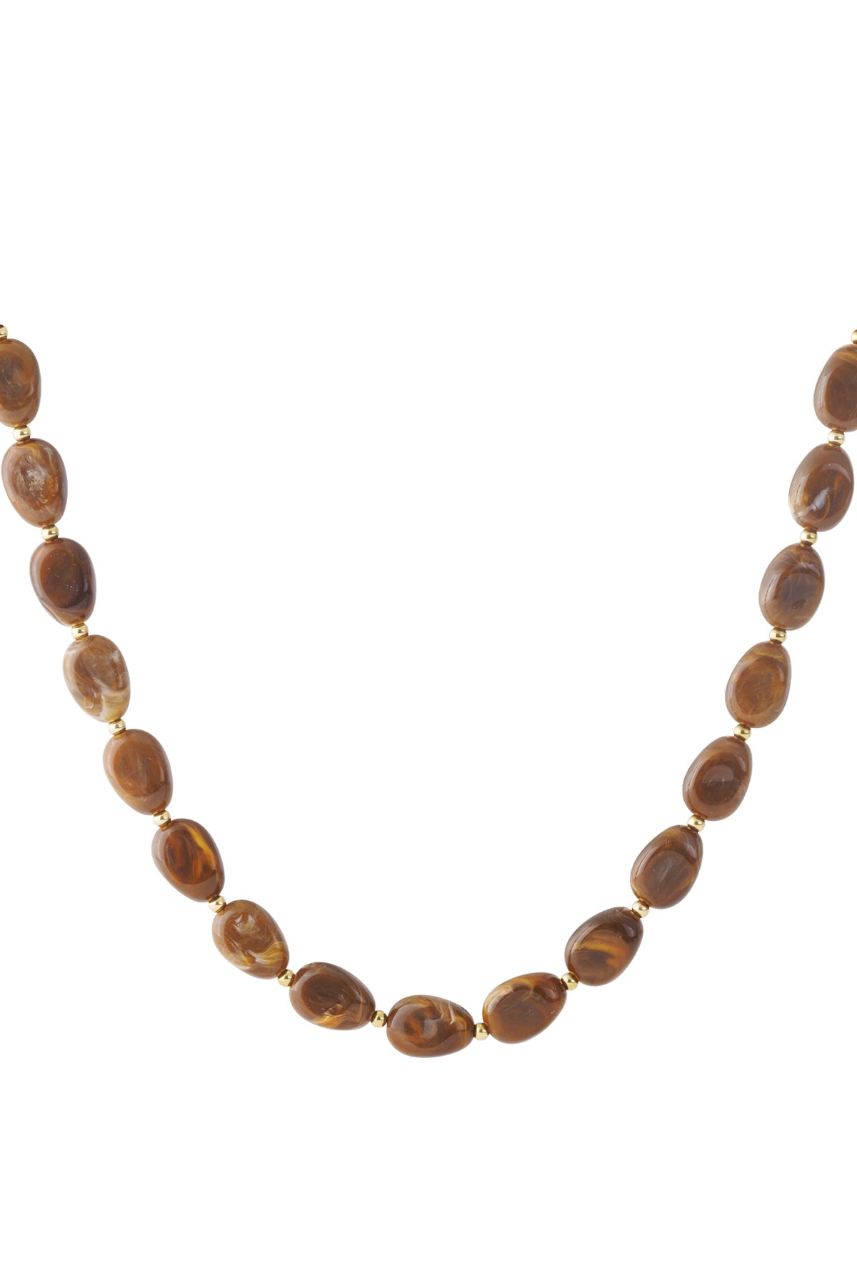 Collane di perline acriliche perline casual quotidiane-13mm*18.4mm