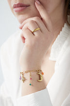 Bracciale con ciondolo Luce di luna