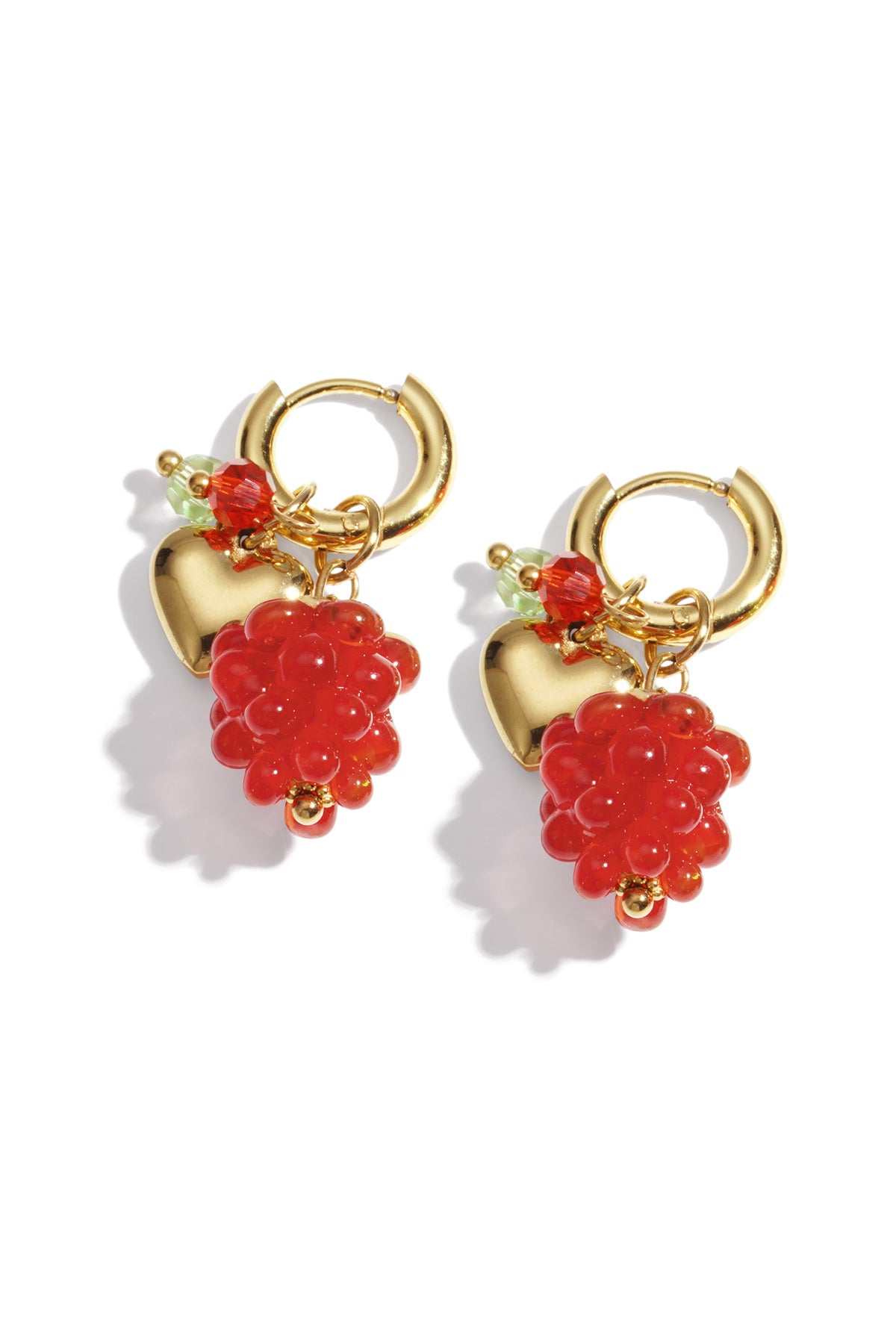 Orecchini pendenti in acciaio inossidabile con frutta, serie Daily Daily Simple, gioielli da donna