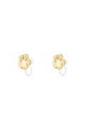 Orecchini a clip con fiori
