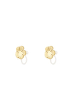 Orecchini a clip con fiori